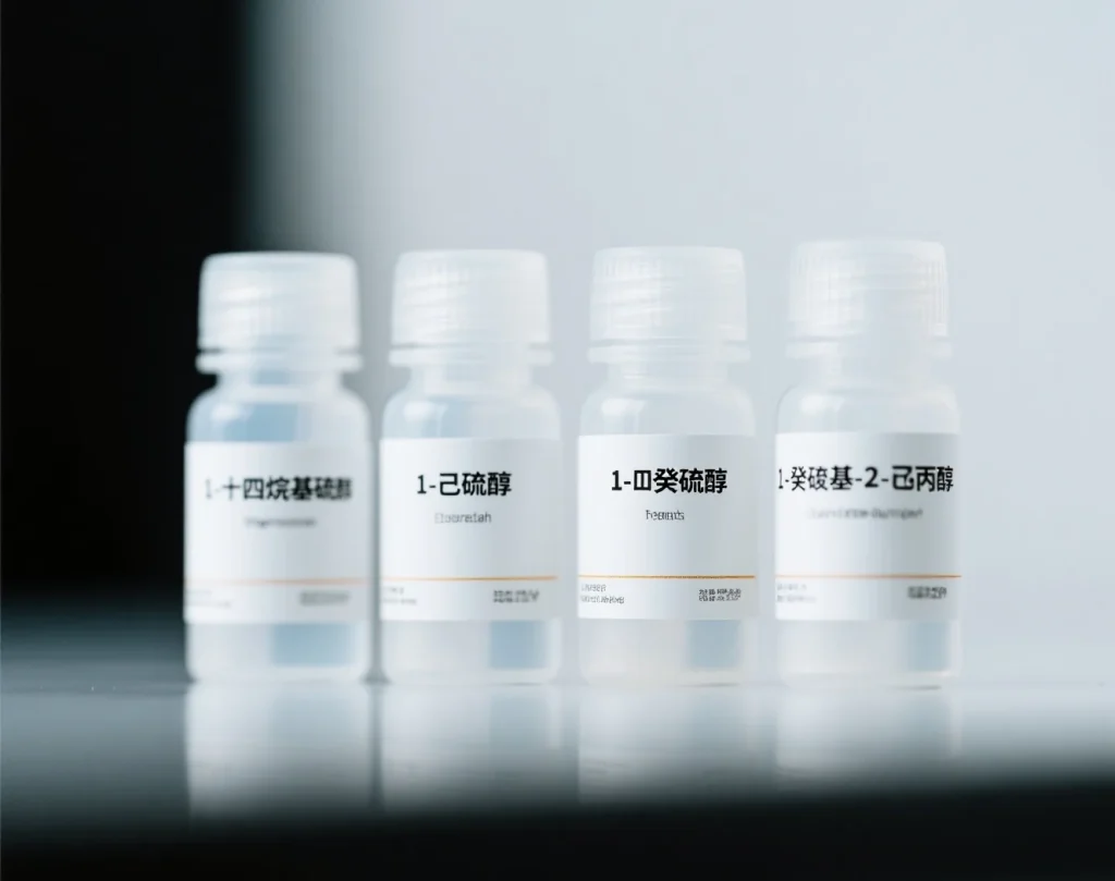 1 十四烷基硫醇 1 己硫醇 1 癸硫醇 1 巯基 2 丙醇