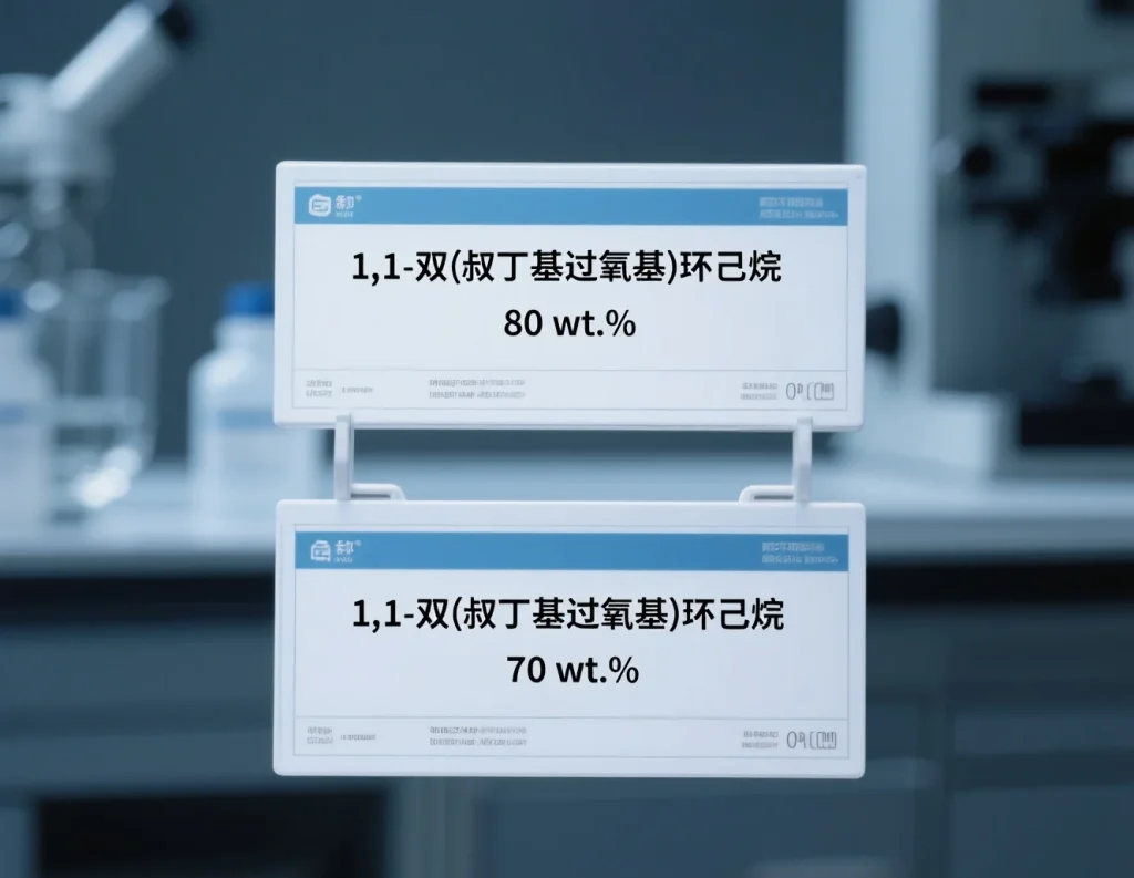 11 双叔丁基过氧基环己烷，80 wt. 70 wt