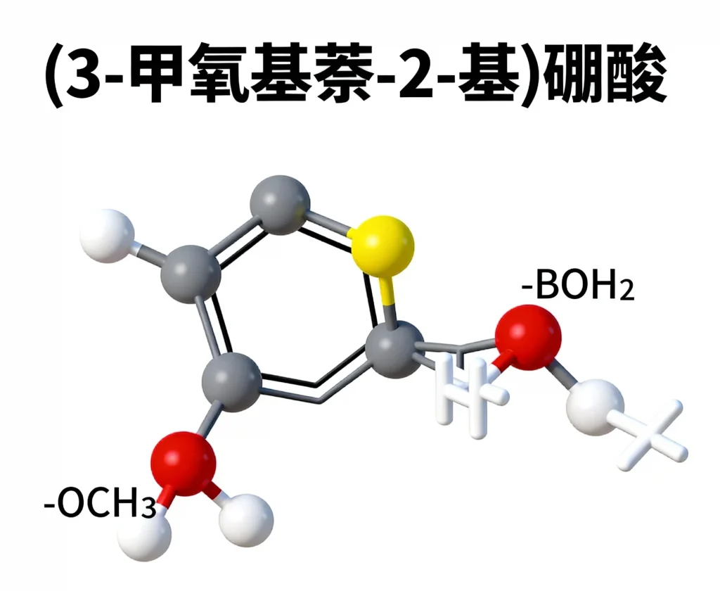3 甲氧基萘 2 基硼酸