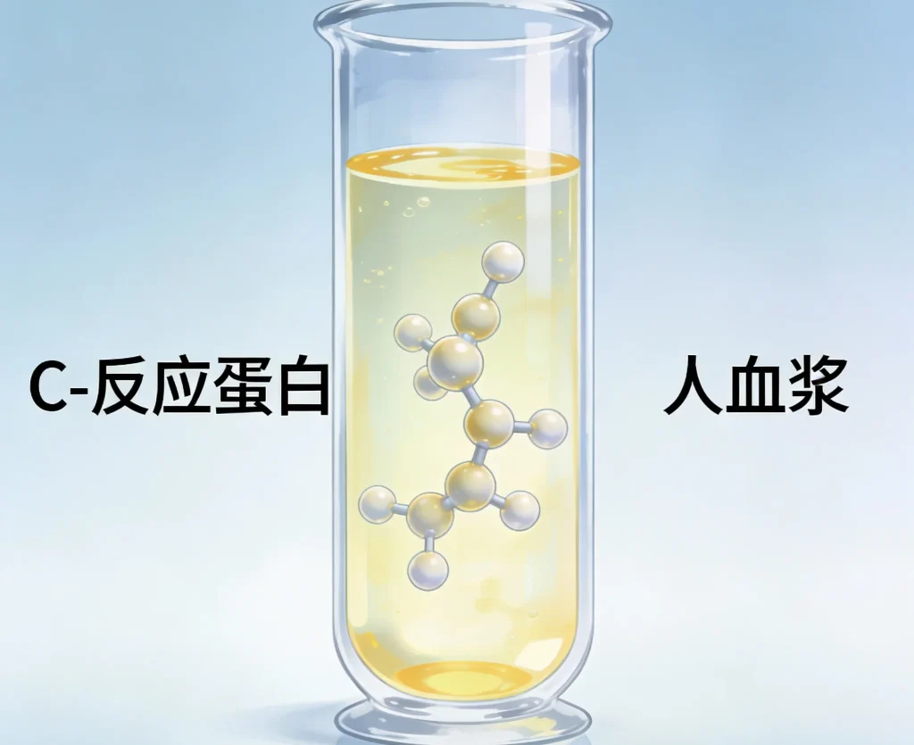 c 反应蛋白，人血浆