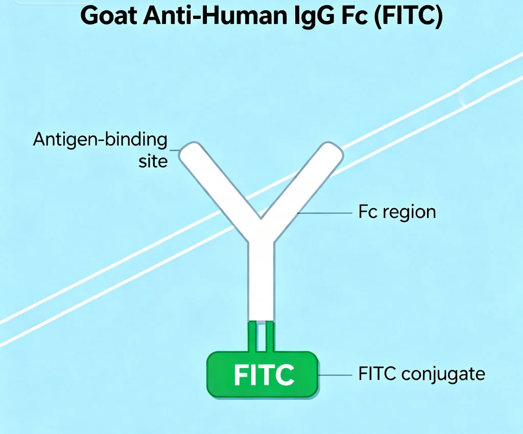 goat anti human igg fc fitc