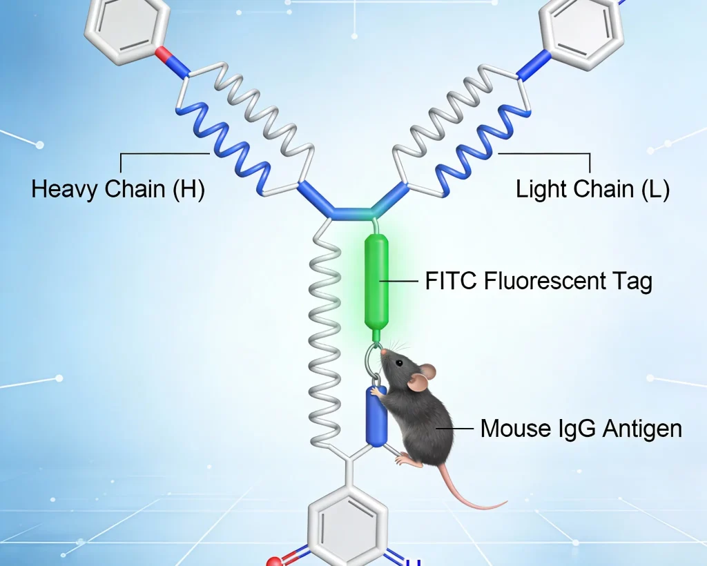 goat anti mouse igg hl fitc