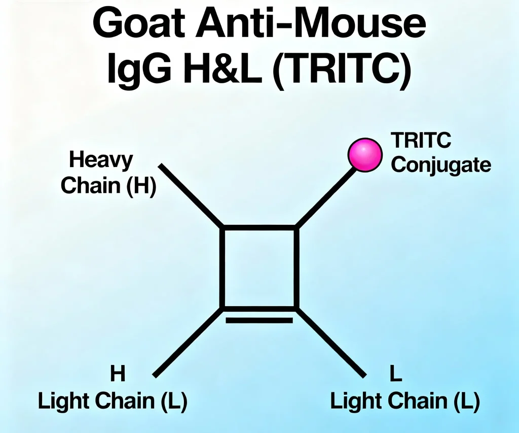 goat anti mouse igg hl tritc