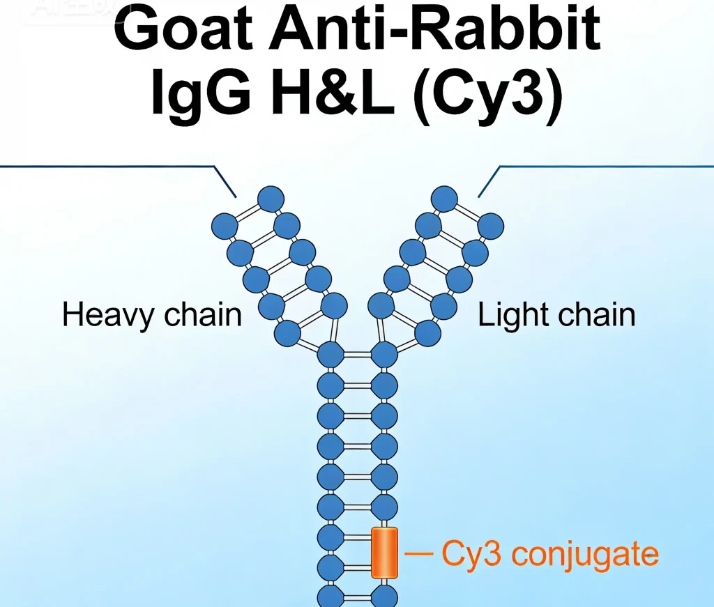 goat anti rabbit igg hl cy3