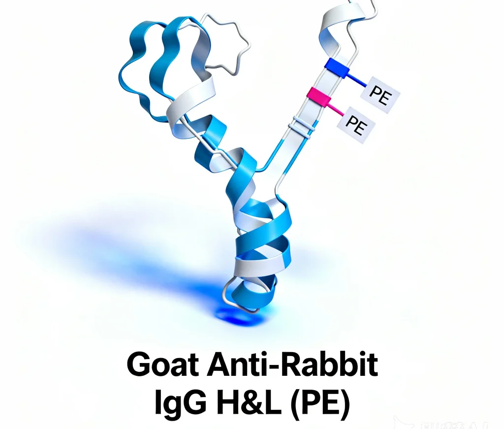 goat anti rabbit igg hl pe