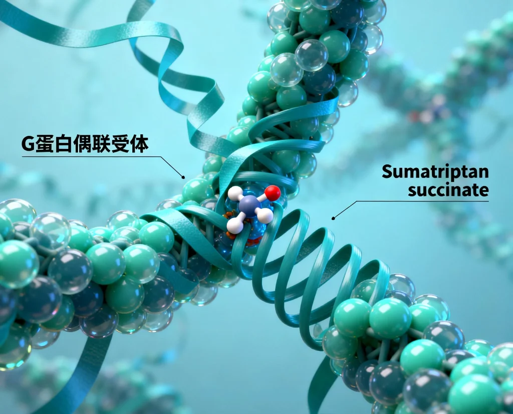 g蛋白偶联受体 sumatriptan succinate