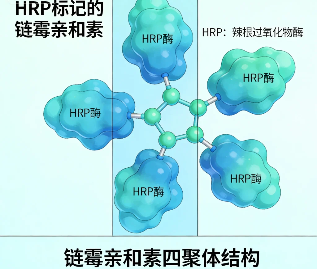 hrp 标记的链霉亲和素