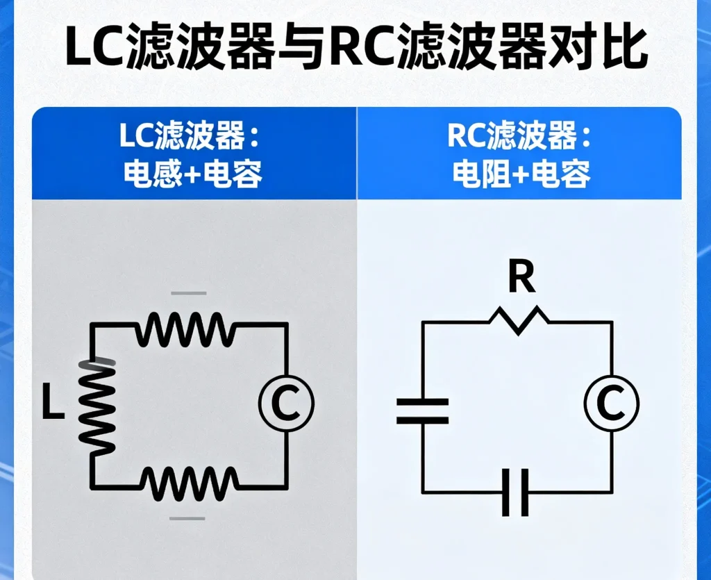 lc滤波器、rc滤波器