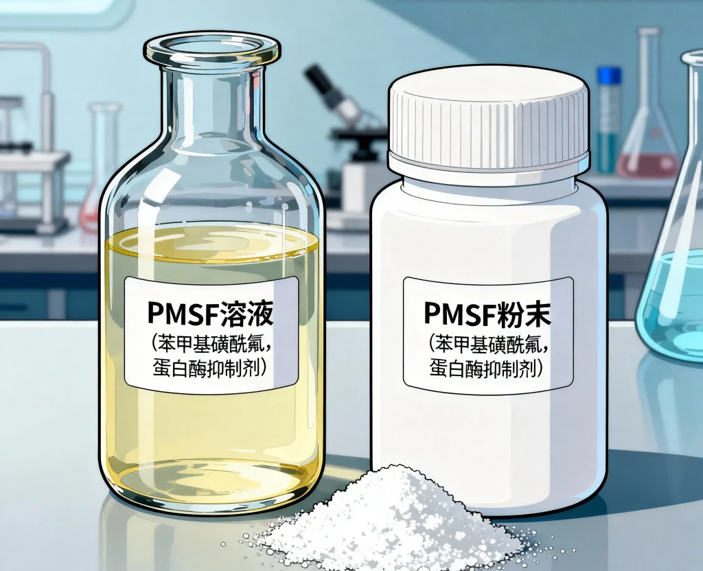 pmsf（苯甲基磺酰氟，蛋白酶抑制剂）溶液或粉末