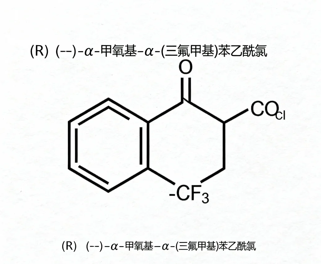 r – α 甲氧基 α 三氟甲基苯乙酰氯