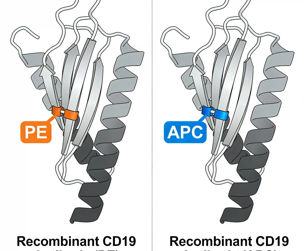 recombinant cd19 antibody pe recombi