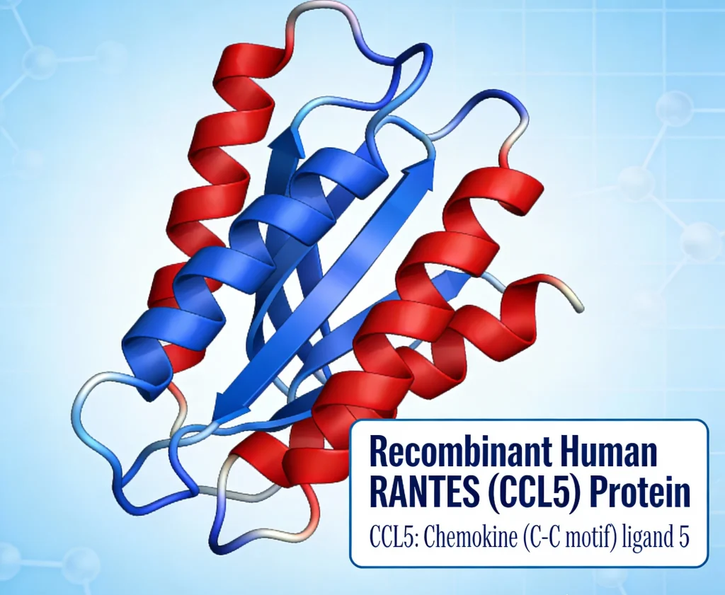 recombinant human rantes ccl5 protein