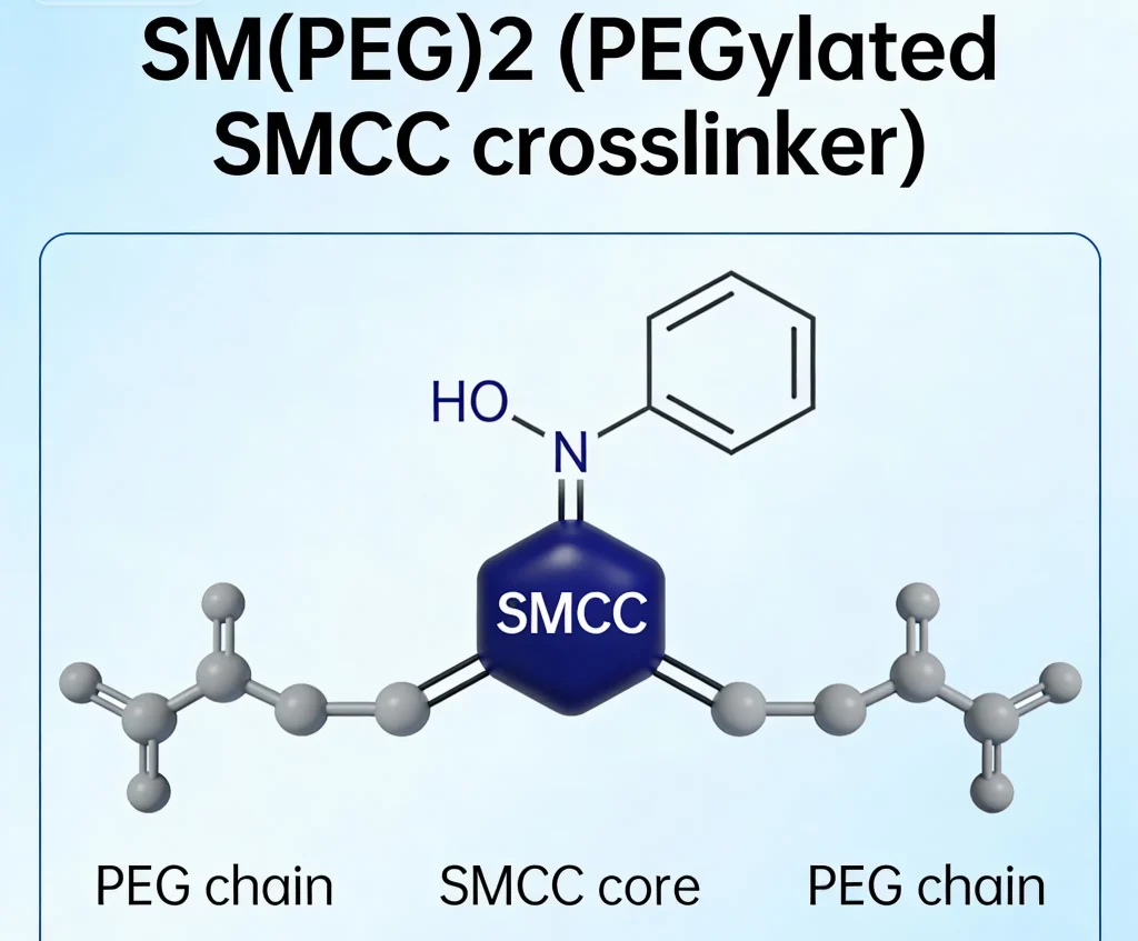 smpeg2pegylated smcc crosslinker