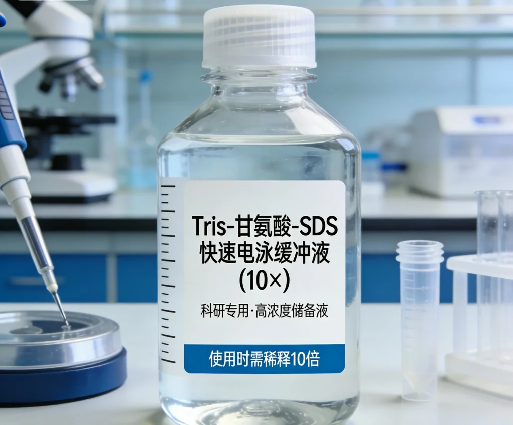 tris 甘氨酸 sds快速电泳缓冲液 10×