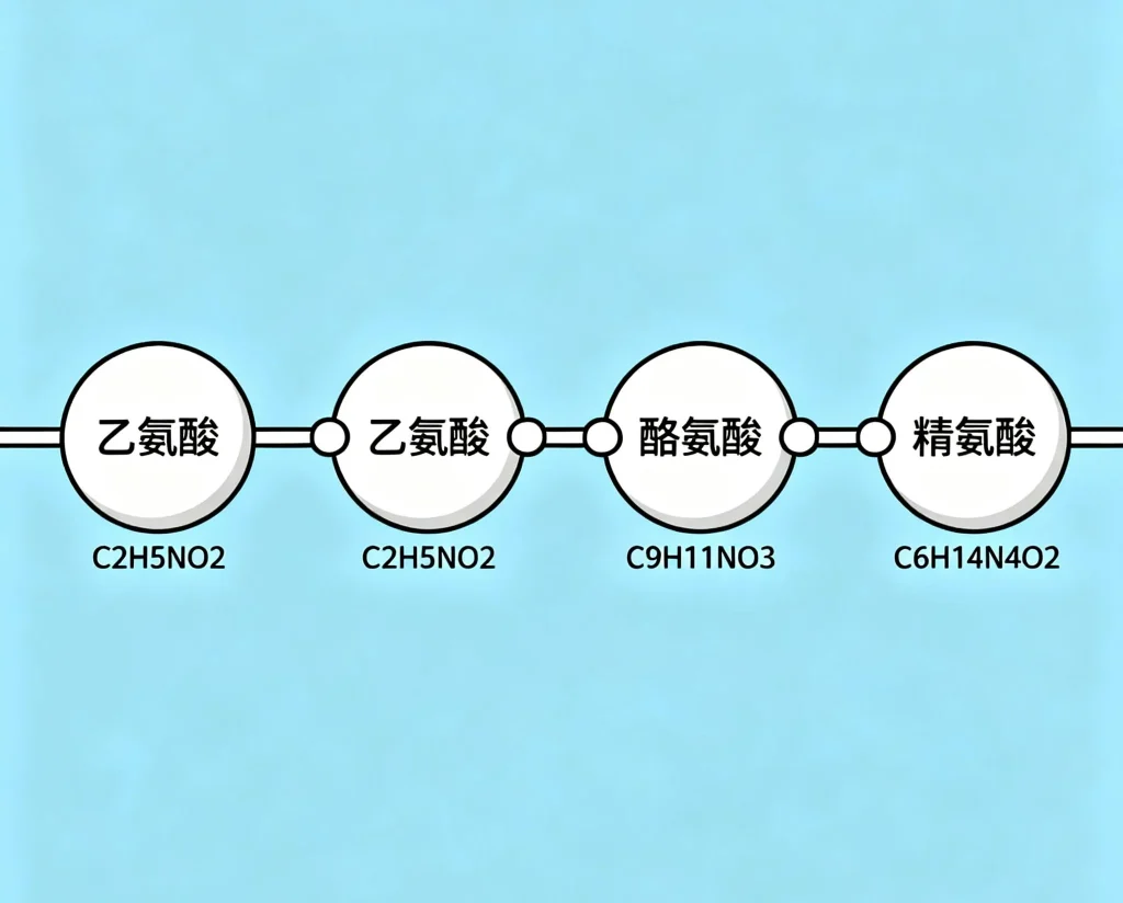 乙氨酸 乙氨酸 酪氨酸 精氨酸