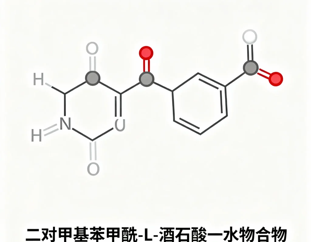 二对甲基苯甲酰 l 酒石酸一水物合物