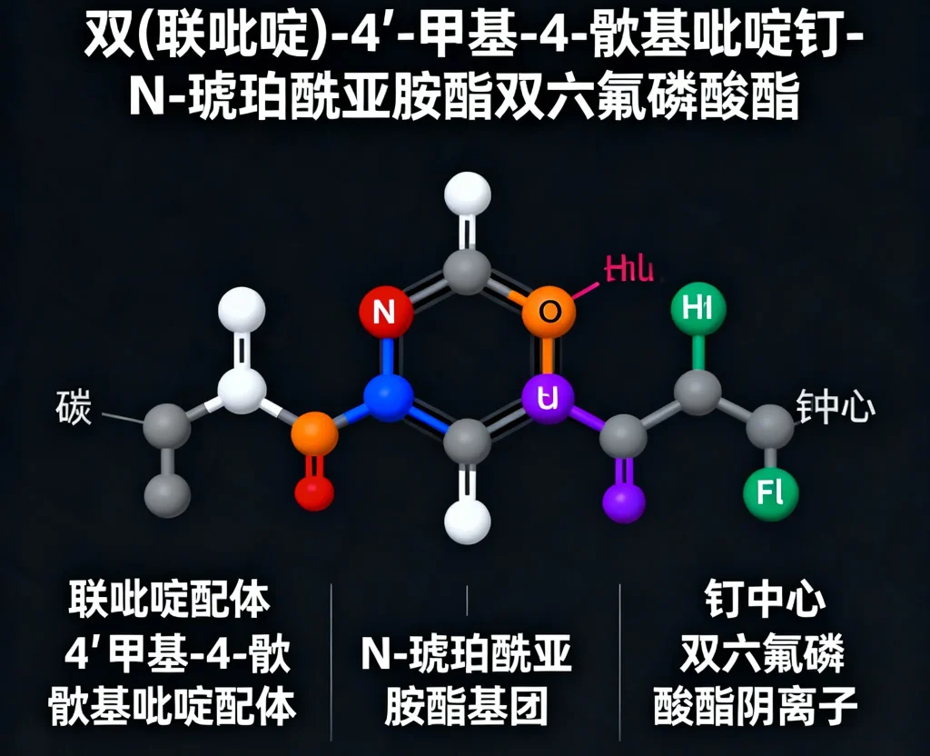 双联吡啶 4 甲基 4 羰基吡啶钌 n 琥珀酰亚胺酯双六氟磷酸酯