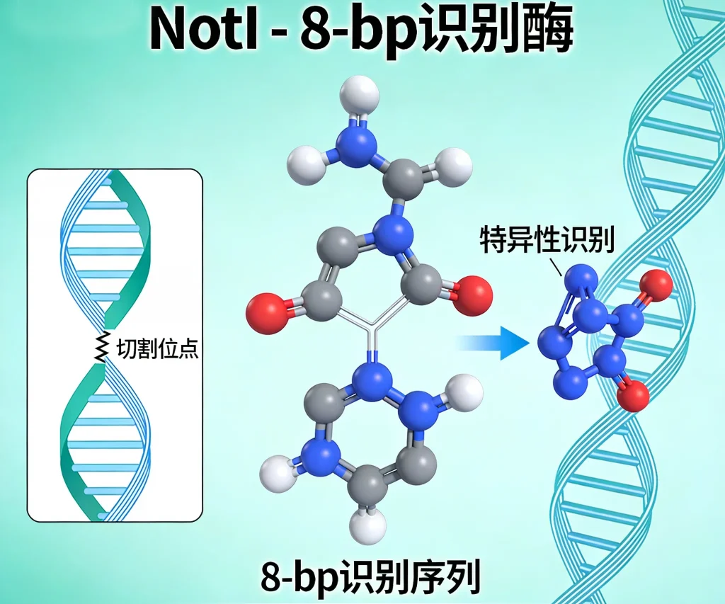 快速内切酶noti 8 bp识别酶