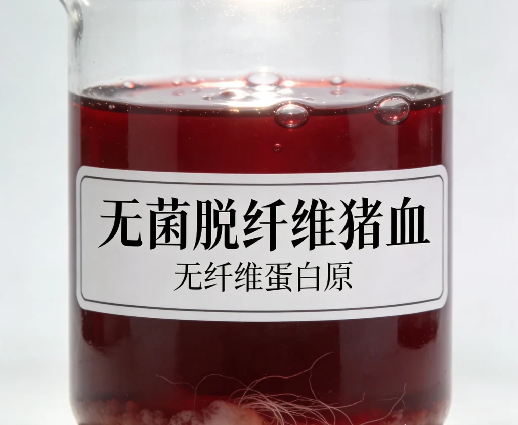 无菌脱纤维猪血