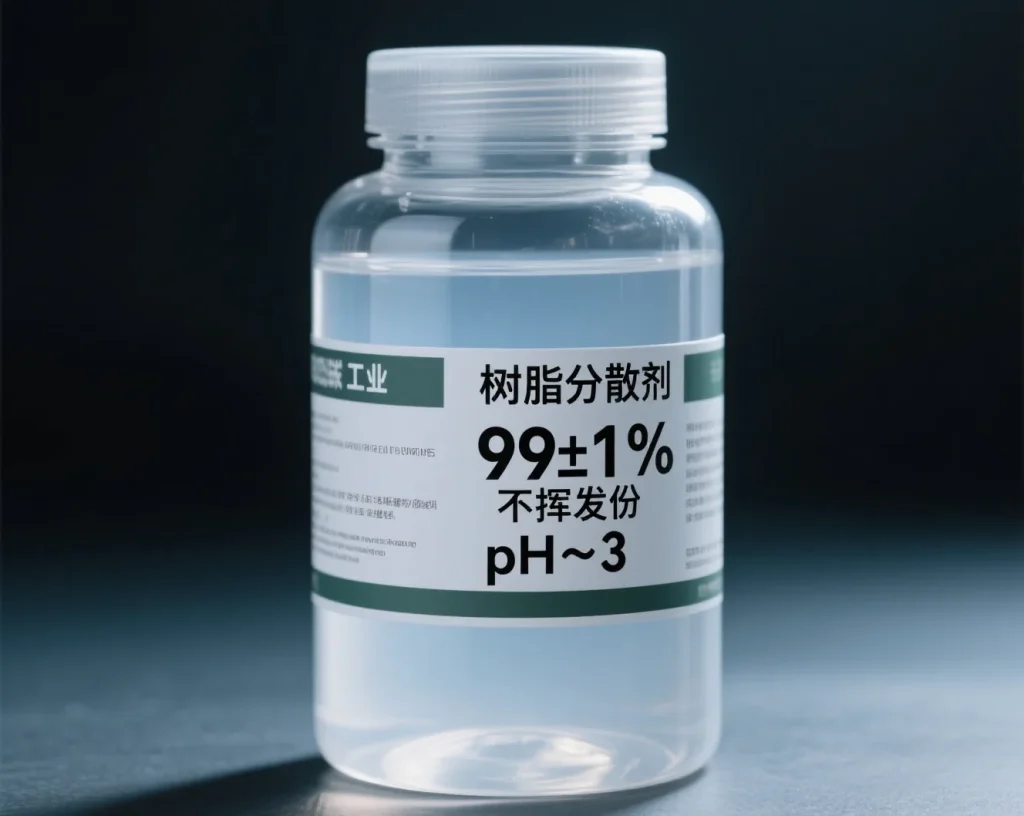树脂分散剂，不挥发份 99±1，ph 3