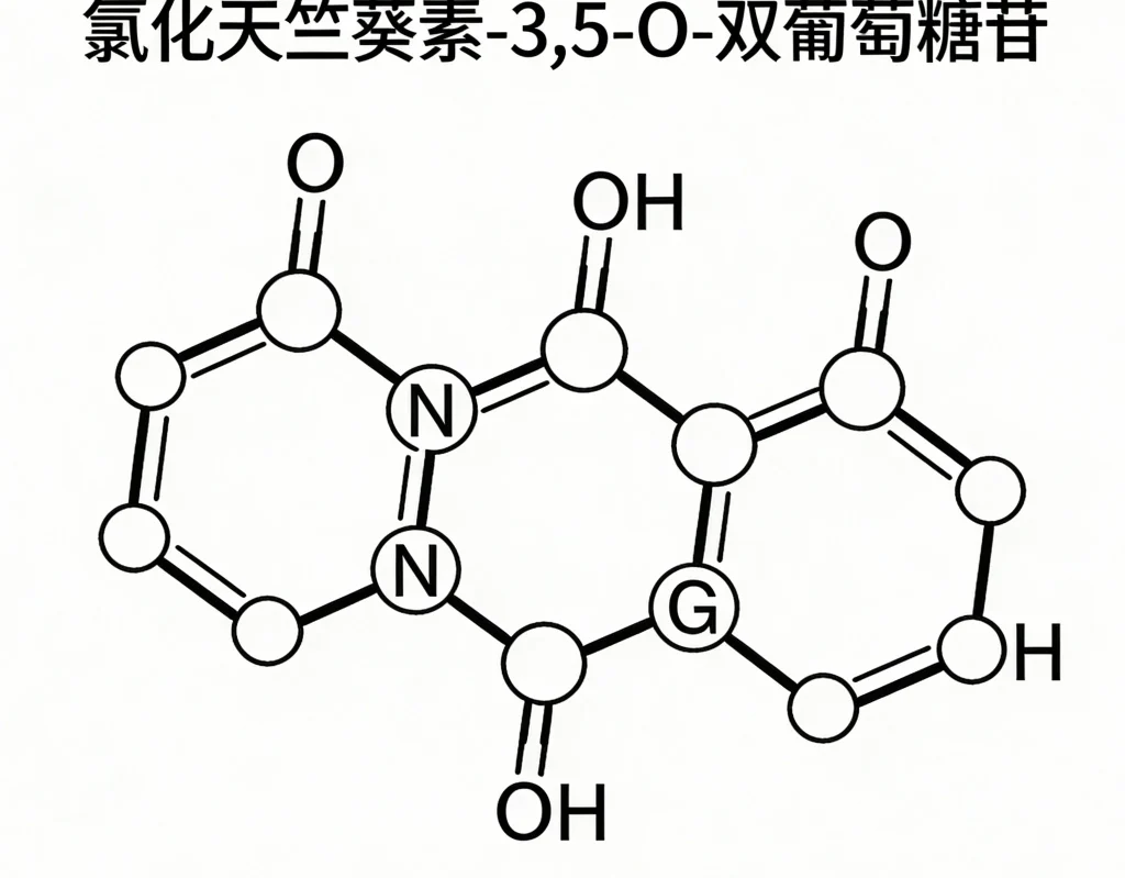 氯化天竺葵素 35 o 双葡萄糖苷