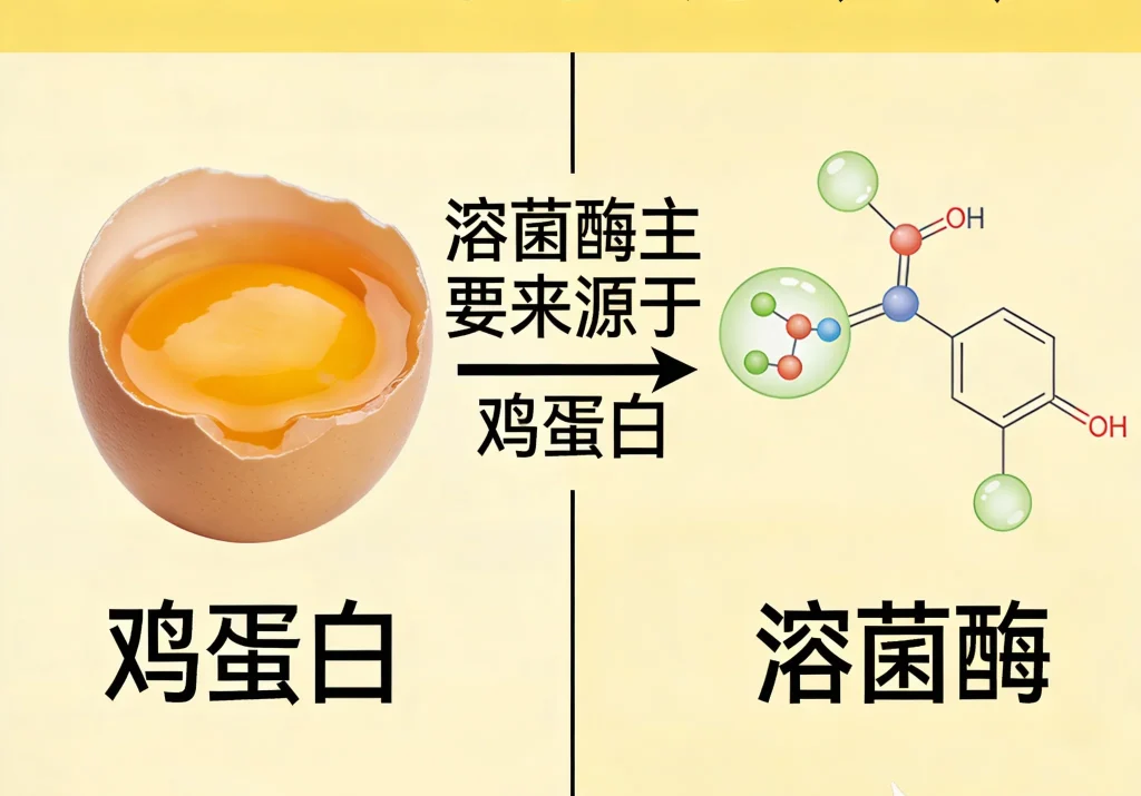 溶菌酶 来源于鸡蛋白