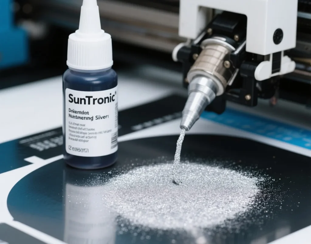 用于喷墨打印的纳米银墨水 suntronic® 用于喷墨打印的银纳米粒子墨水
