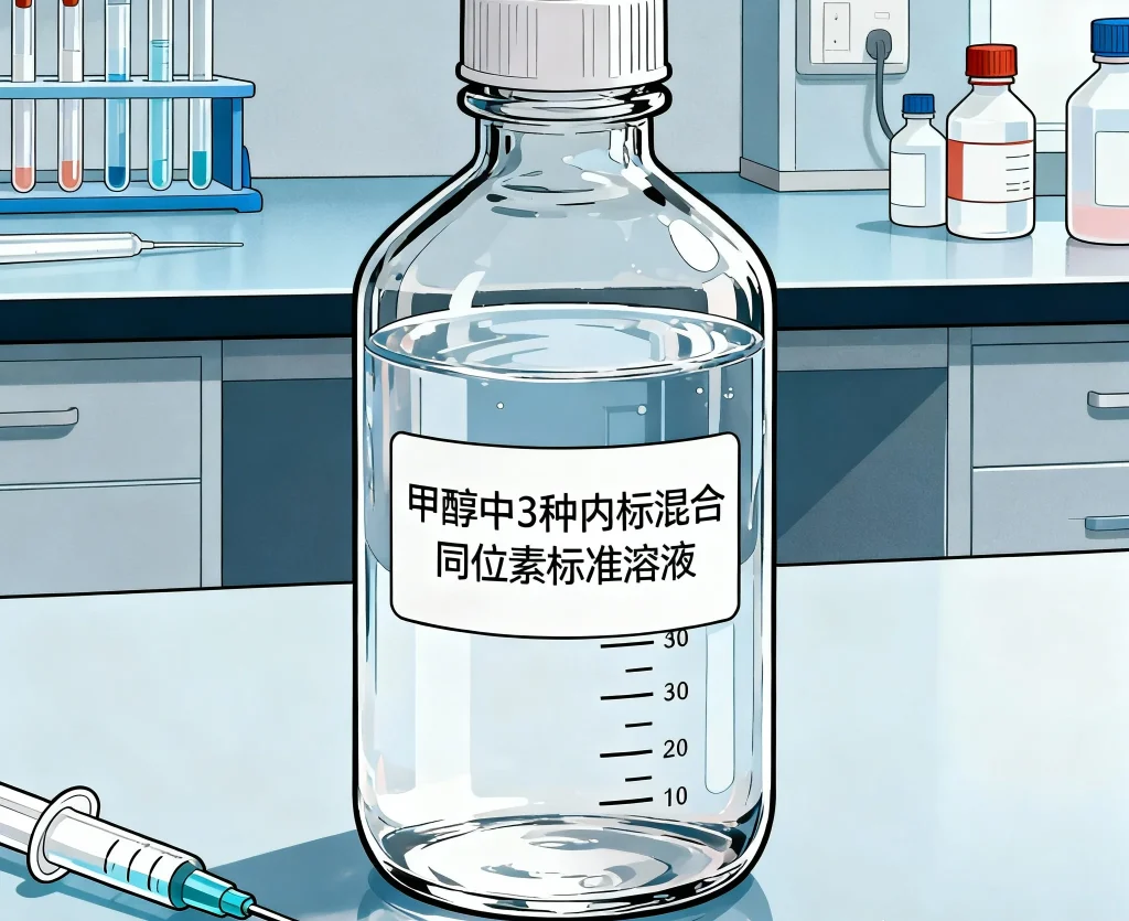 甲醇中3种内标混合同位素标准溶液