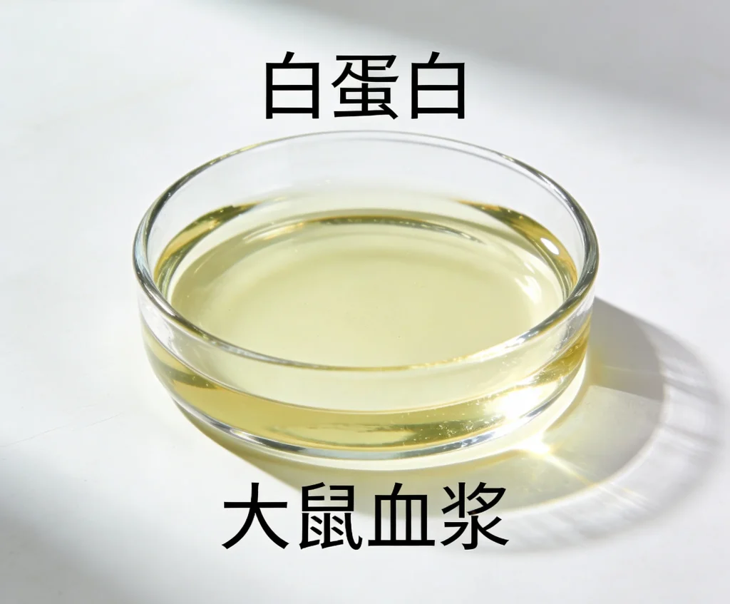 白蛋白大鼠血浆