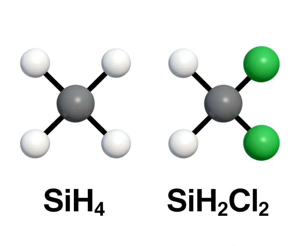 硅烷（sih₄）、二氯二氢硅（sih₂cl₂）