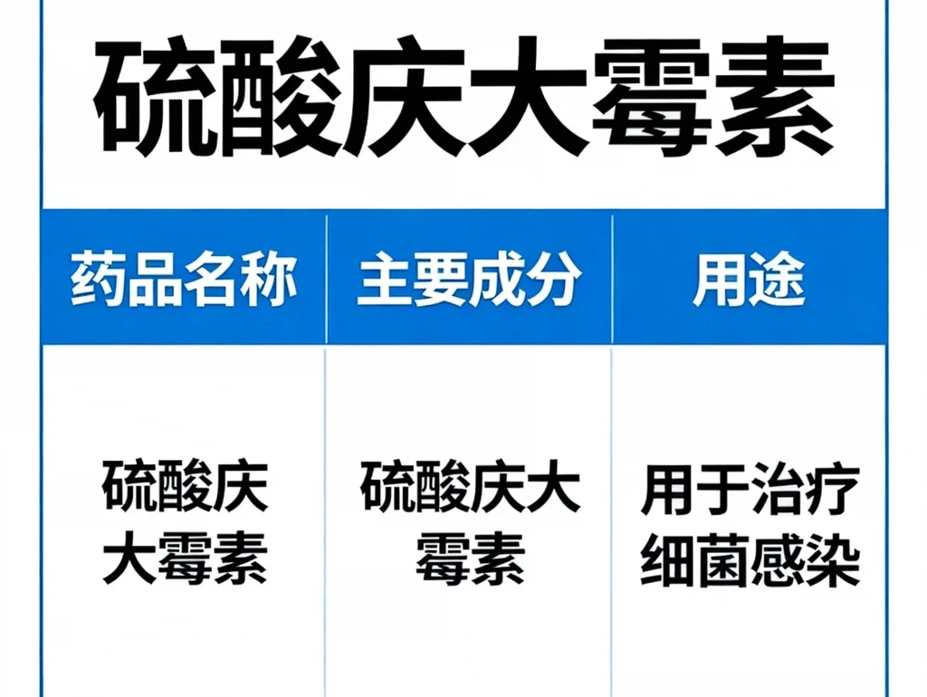 硫酸庆大霉素