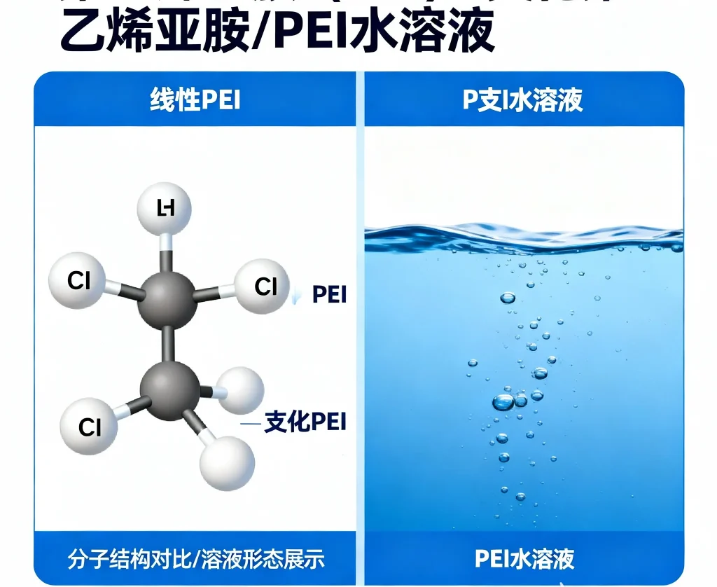 聚乙烯亚胺（pei） 支化聚乙烯亚胺 pei水溶液