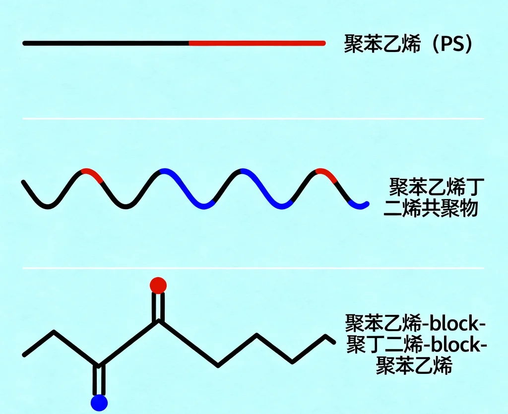 聚苯乙烯（ps） 聚苯乙烯丁二烯共聚物 聚苯乙烯 block 聚丁二烯