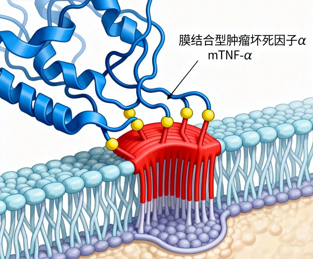 膜结合型肿瘤坏死因子α，mtnf α