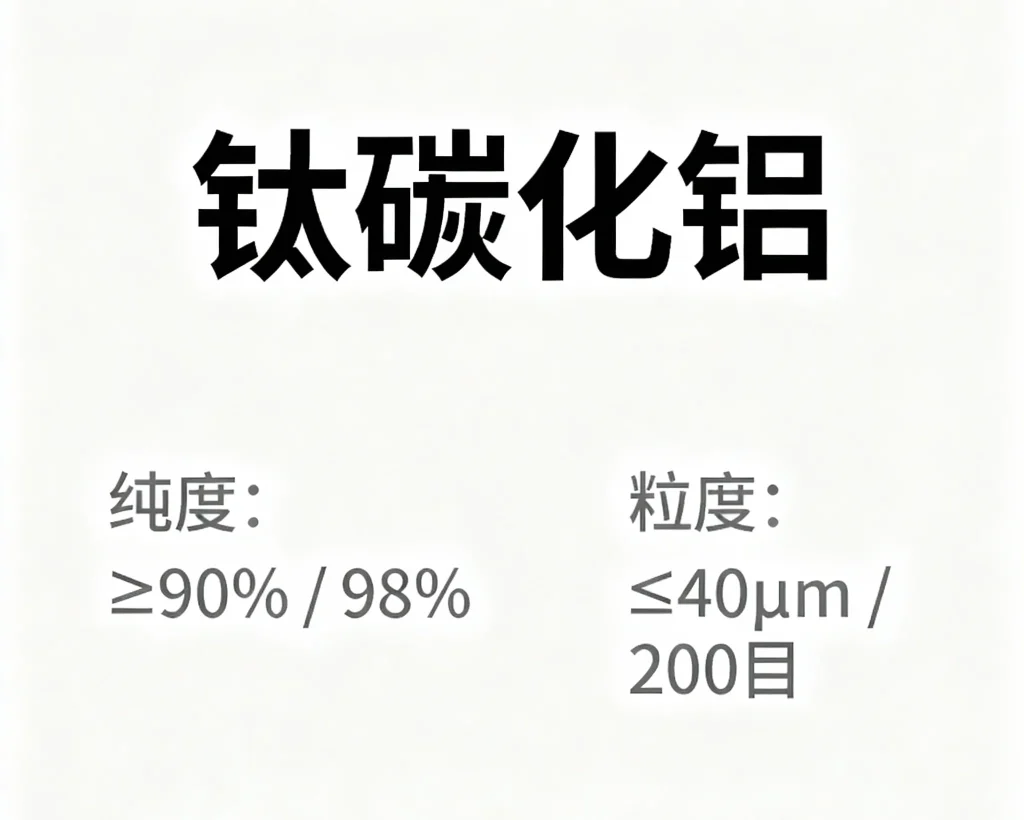 钛碳化铝，≥90 98，≤40μm 200目