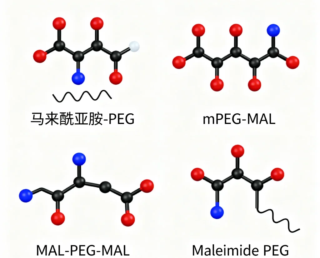 马来酰亚胺 peg mpeg mal mal peg mal maleimide peg